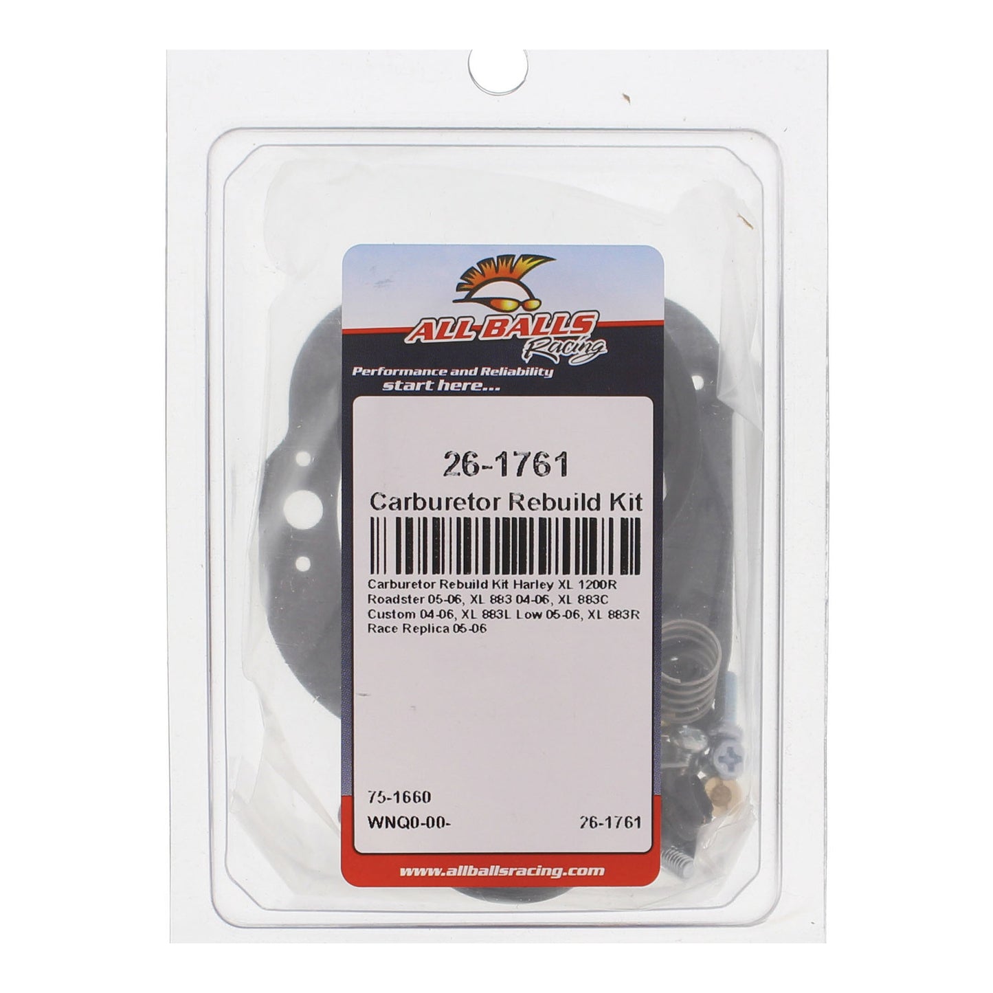 All Balls Racing Carburettor Rebuild Kit (26-1761)