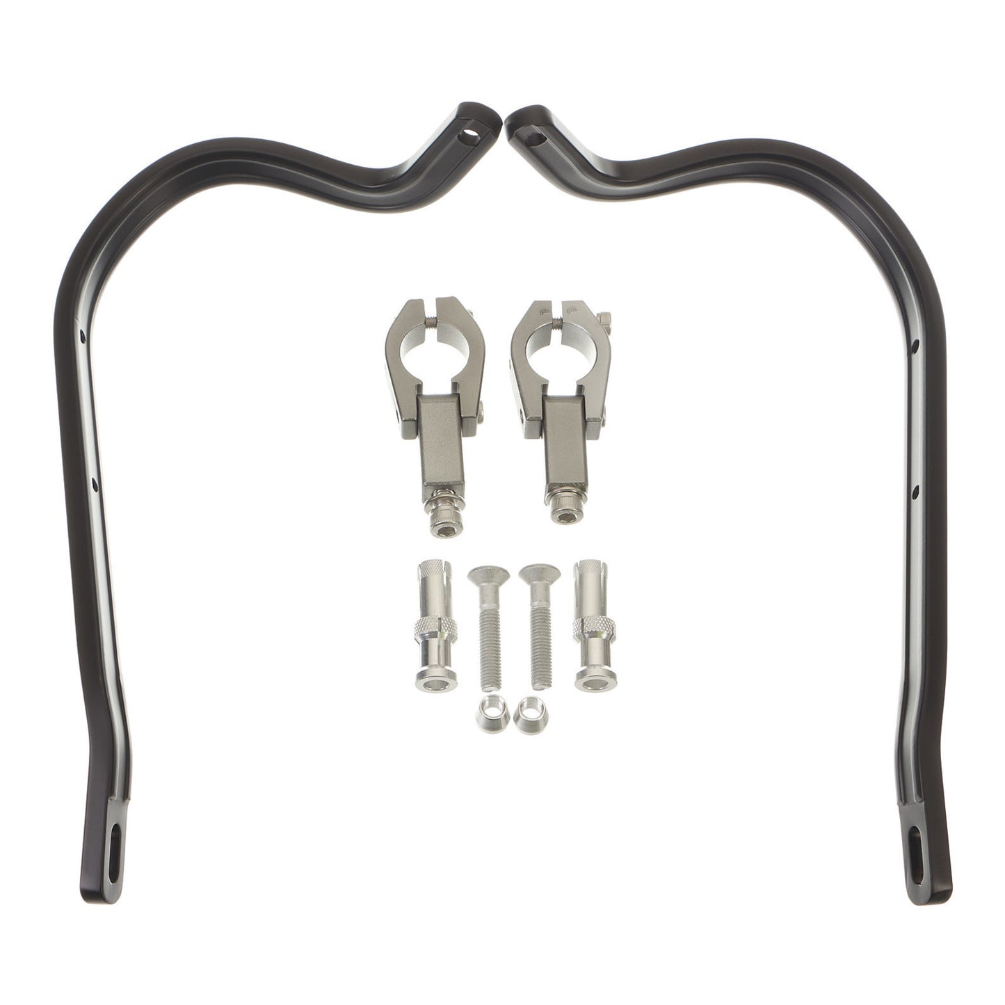 Zeta Armor Bended Hand Guard for 28.6mm Bar - Black