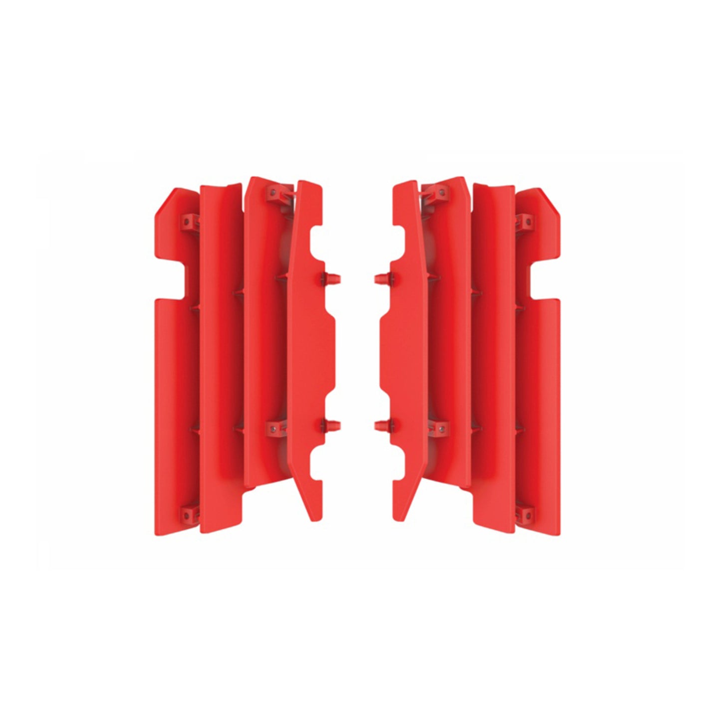 Polisport Radiator Louvers Honda CR125/250 ('04) - Red