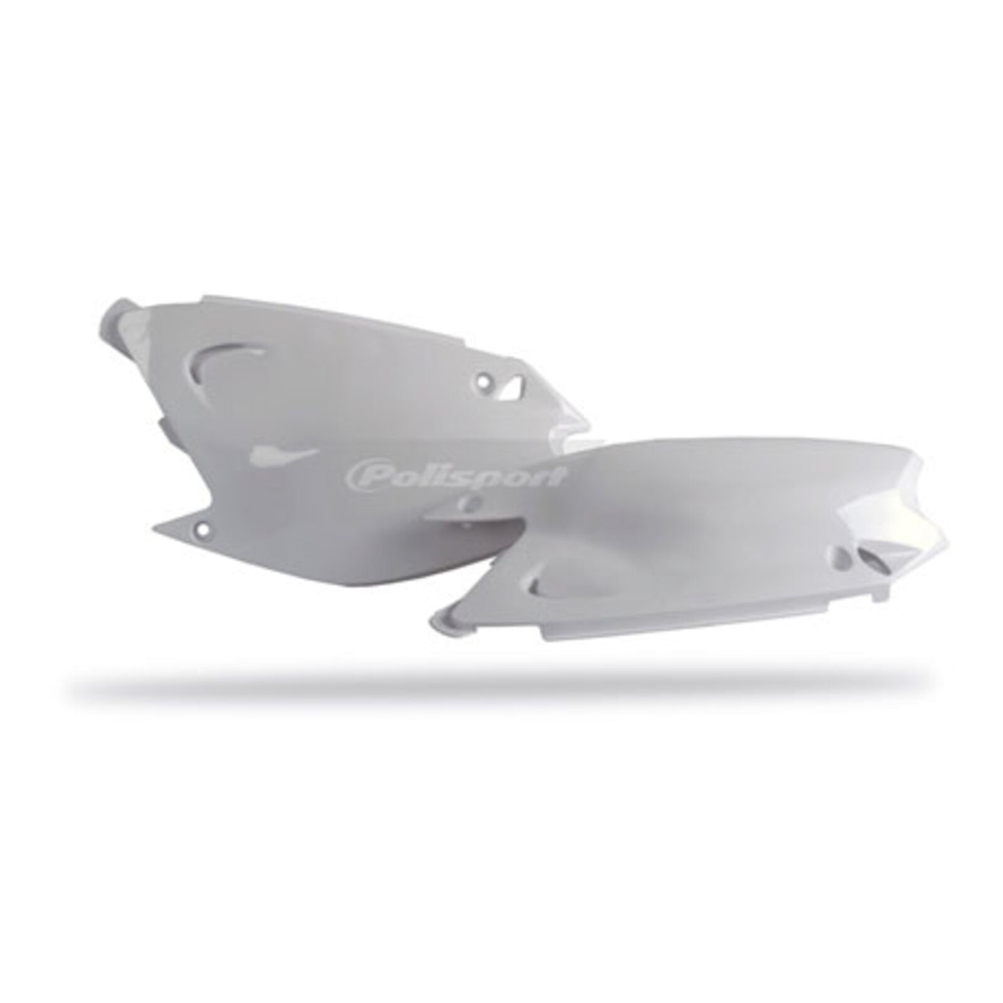 Polisport Side Panels Kawasaki KX125/250 ('03-'08) - White