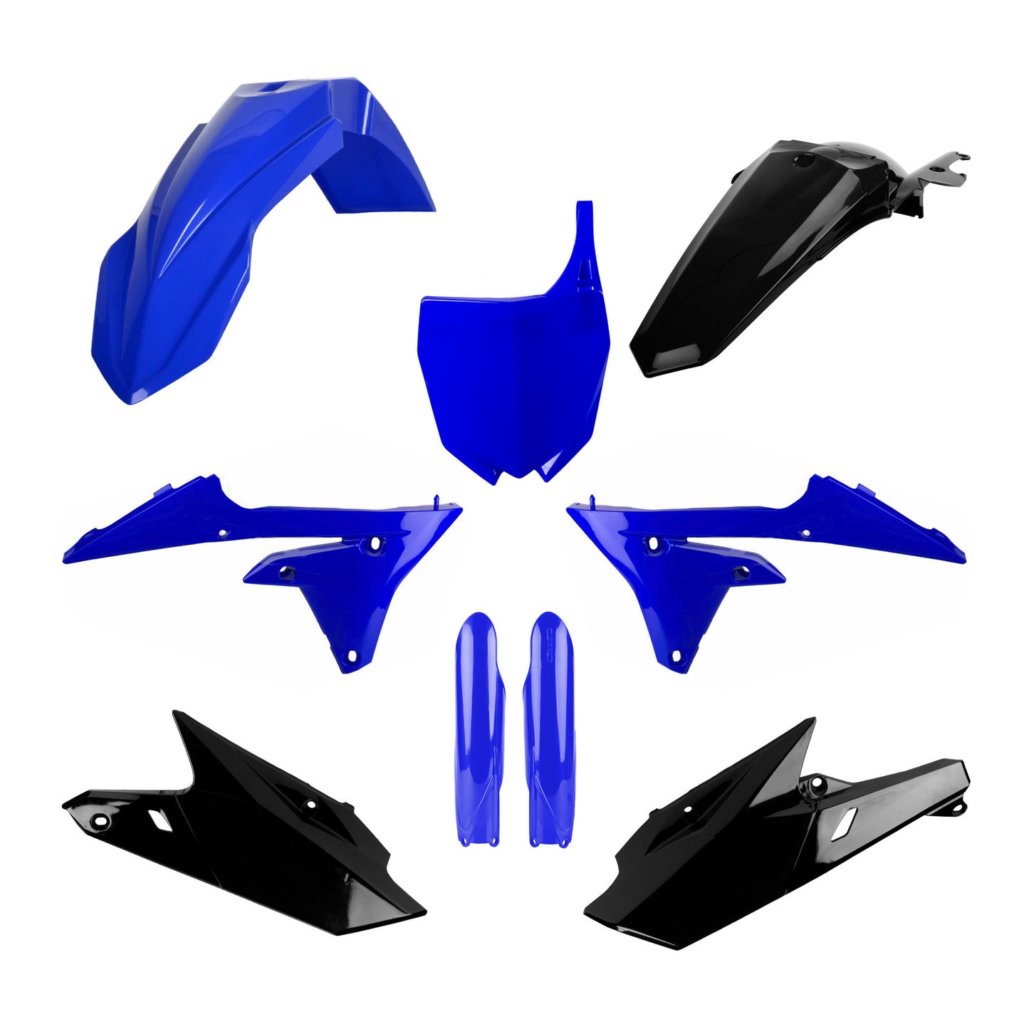 Polisport Full Kit YZ250F '14-'18 / YZ450F '14-'17 - Blue/Black