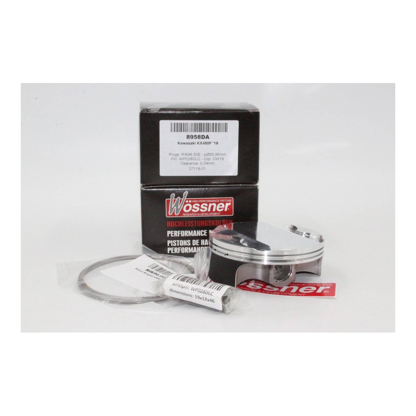 Wossner Piston Kawasaki KX450F 19-20