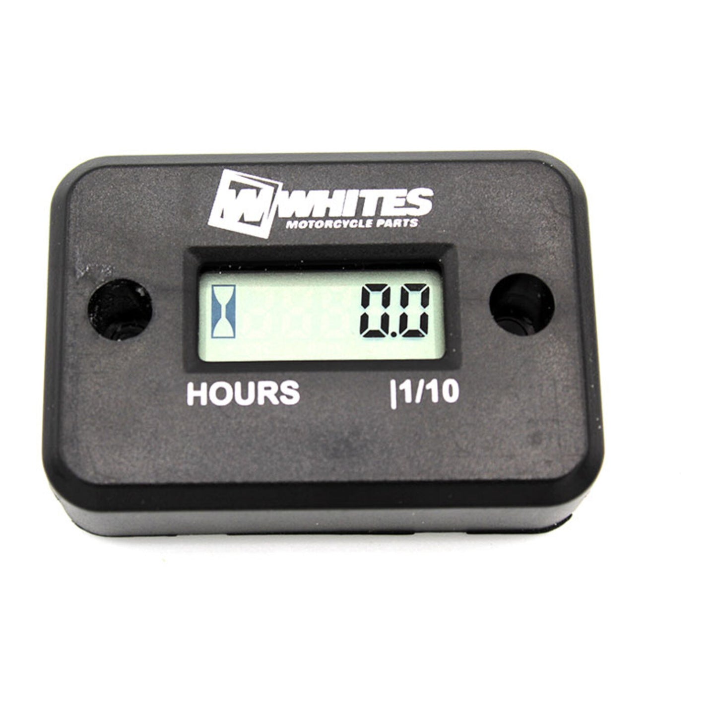 Whites Hour Meter - Black