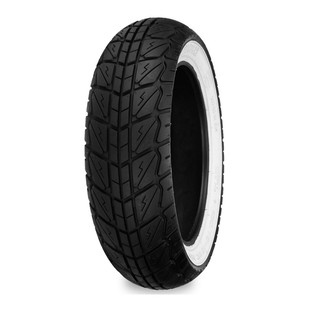 Shinko SR723 130/70-12 Rear Tubeless Scooter Tyre (White Wall)