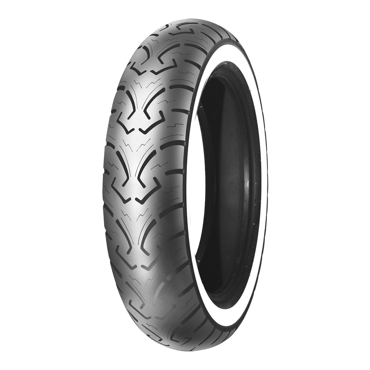 Shinko MT90-16 250 Front Cruiser Tyre (White Wall)