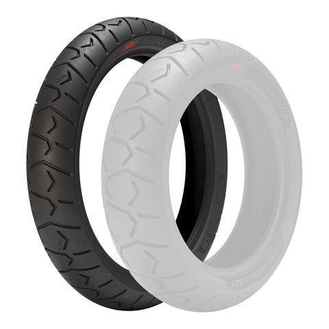 Eurogrip Trailhound STR 120/70-19 Front Tubeless Radial Tyre (60V Rating)