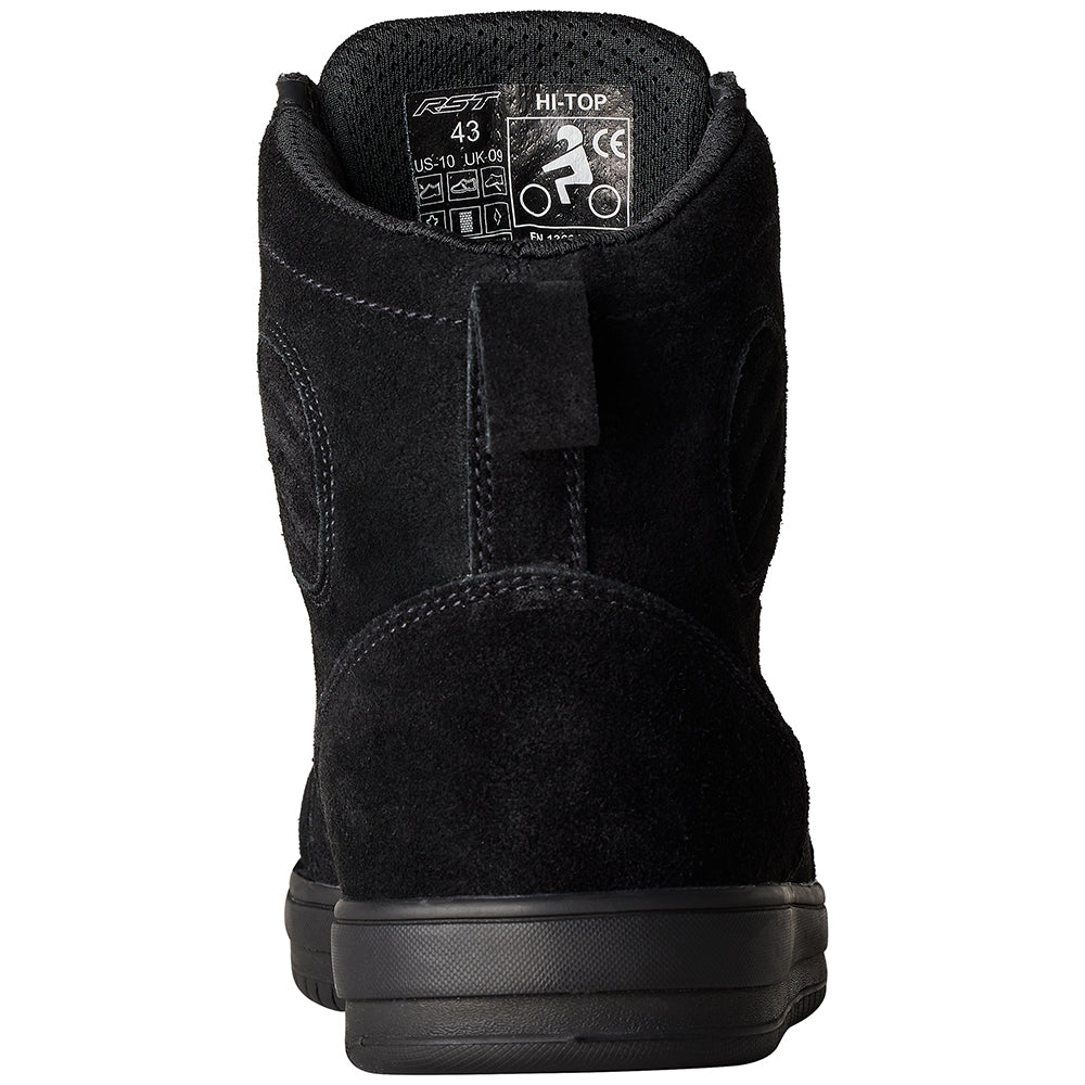 RST HITOP MOTO SNEAKER CE BOOT [BLACK SUEDE] 4