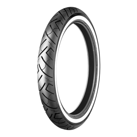 Shinko SR777 90/90-21 Front Tubeless Cruiser Tyre (White Wall)