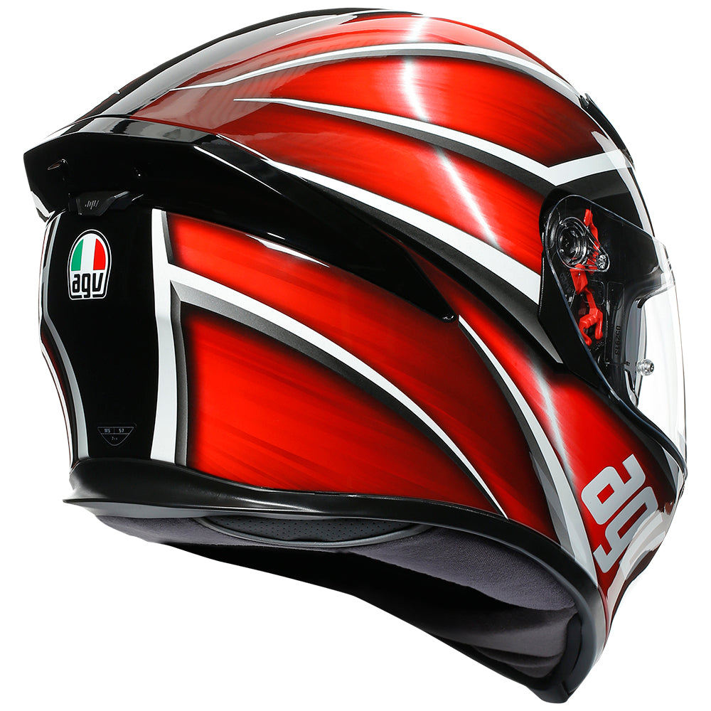 AGV K5 S [TEMPEST BLACK/RED]