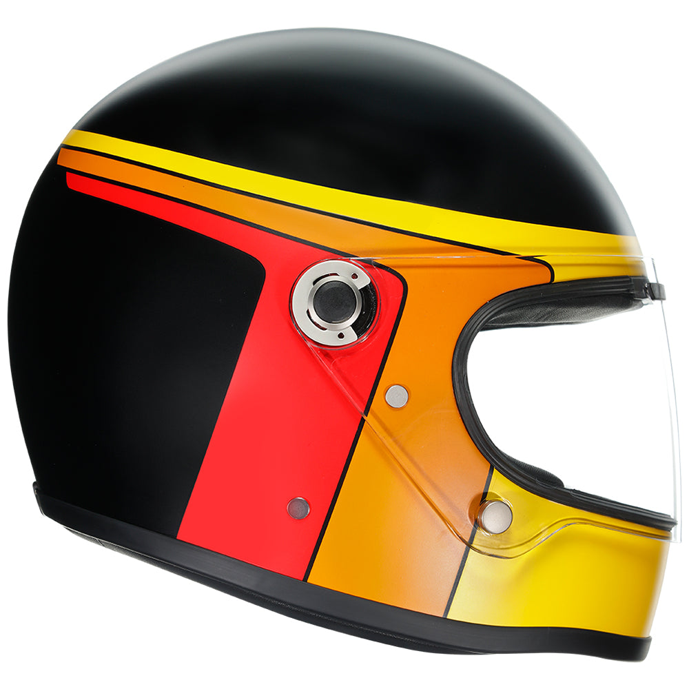 AGV X3000 [GASOLINE MATT BLACK/ORANGE]