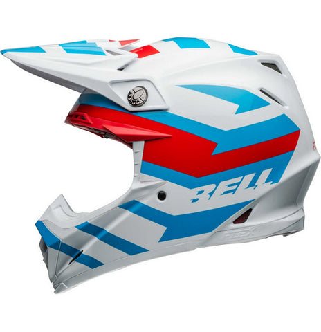 Bell MOTO-9S FLEX Banshee Gloss White/Red