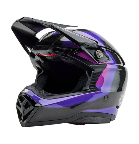 Bell MOTO-10 SPHERICAL Flare Gloss Purple