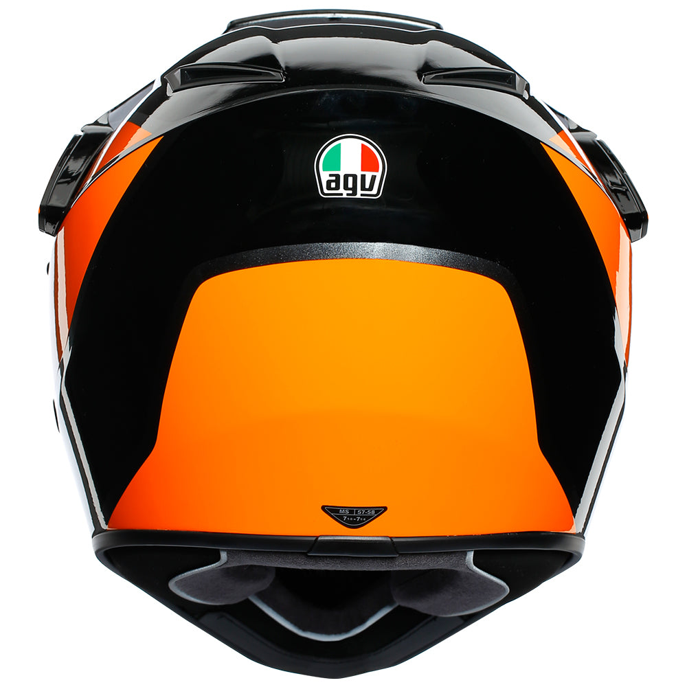 AGV AX9 [TRAIL GUNMETAL/ORANGE]