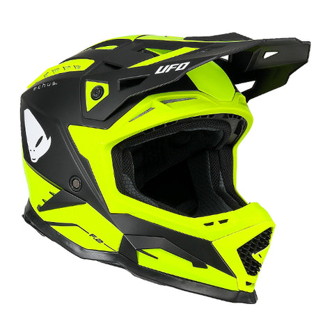 UFO Echus Helmet - Neon Yellow / Black