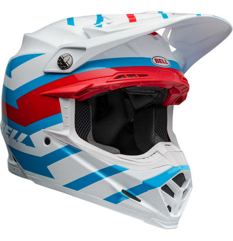 Bell MOTO-9S FLEX Banshee Gloss White/Red