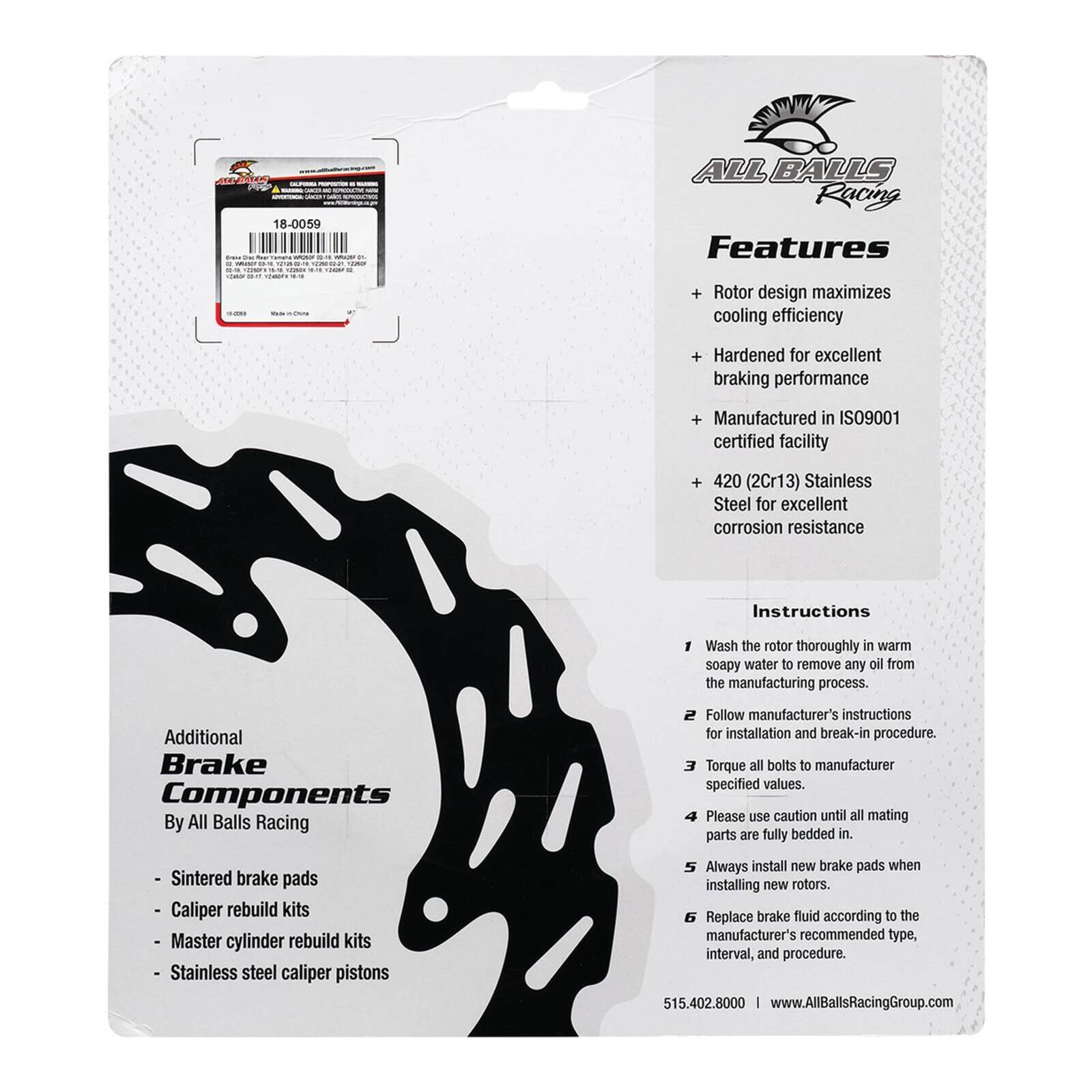 Brake Disc 18-0059