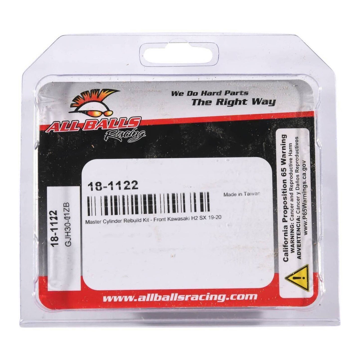 Master Cylinder Rebuild Kit Front 18-1122