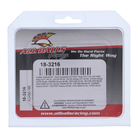 All Balls Racing Calliper Rebuild Kit (18-3216)