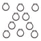 All Balls Racing Countershaft Washer (10 Pack)