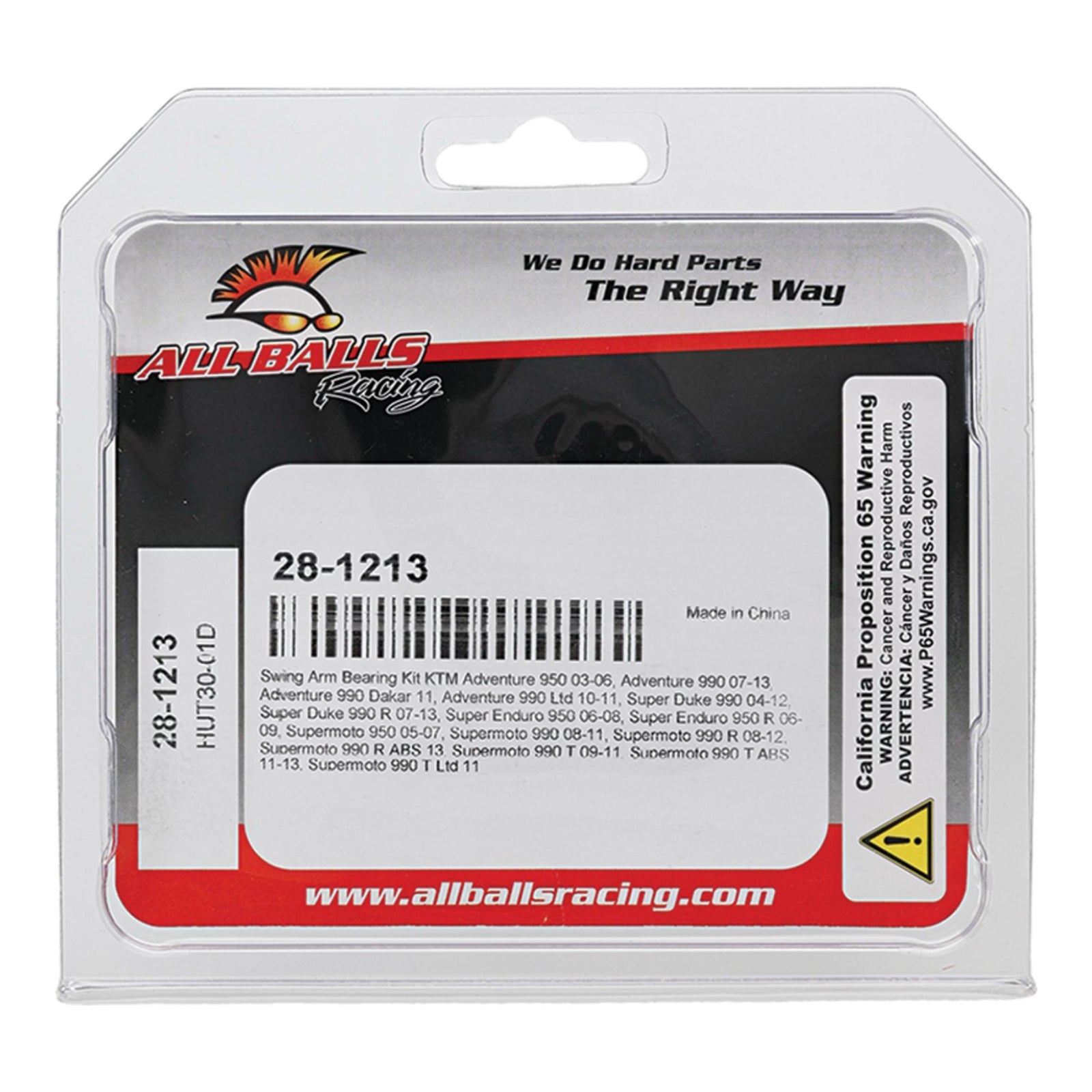 Swing Arm Bearing Kit 28-1213