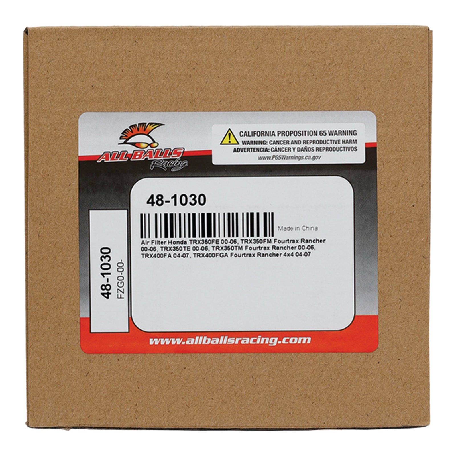 All Balls Racing Air Filter (48-1030)