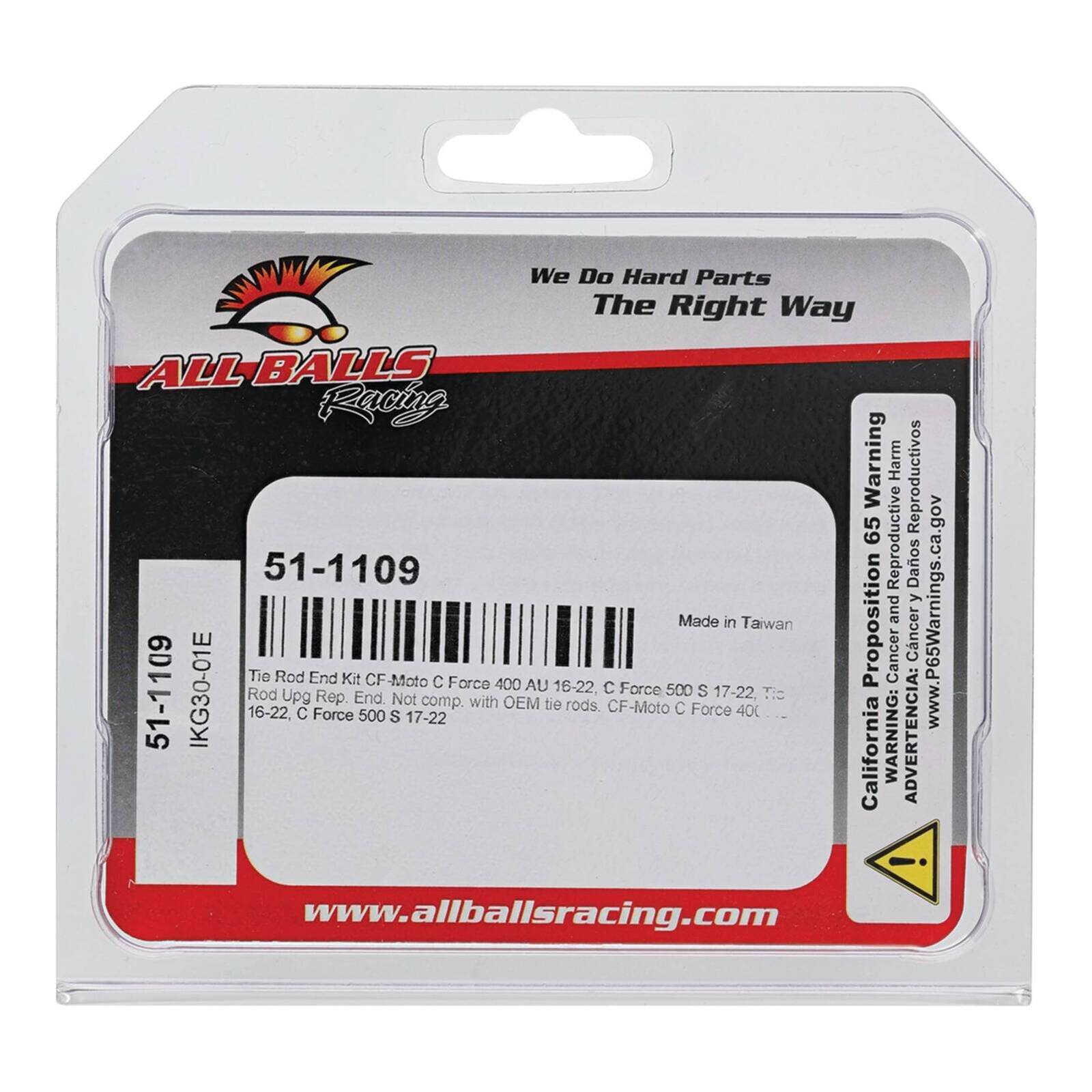 Tie Rod End Kit 51-1109