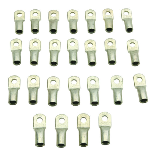 1/4 4AWG ELECTRICAL TERMINAL (6mm) PKT of 25PCS