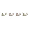 All Balls Racing Fuel Hose Clamp Kit - 10.8mm Wire (4 Pack)