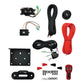 ALL BALLS 4 BOLT WINCH 6000LB with 33FT SYNTHETIC ROPE