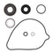Vertex Water Pump Rebuild Kit - TRX420FE/FM '07-'15