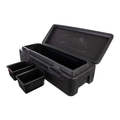 Whites ATV Cargo Box - 55L - Black / Black