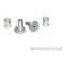 Barkbusters Bar End Plug 14mm/18mm - Silver (Pair)