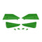 Barkbusters Handguard Sabre Deflector & Plug Set - Green
