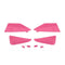 Barkbusters Handguard Sabre Deflector & Plug Set - Pink
