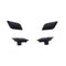 Barkbusters Handguard Sabre Plug Set - Black