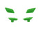 Barkbusters Handguard Sabre Plug Set - Green
