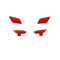 Barkbusters Handguard Sabre Plug Set - Red