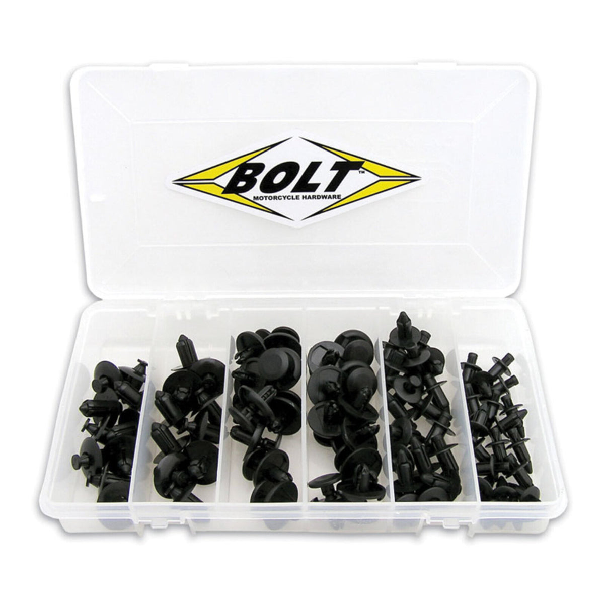 BOLT RIVET ASSTD 20 ea M6-Push /M7-Push /M7-Pry /M8-Push