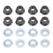 LUG LOCKS BLACK (Pkt of 8) 10mm