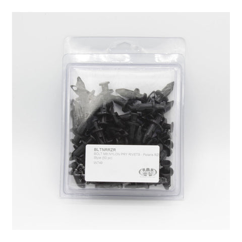 BOLT M8 NYLON PRY RIVETS - Polaris RZR Style (50 pc)