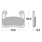Brembo Prime Sinter Front Brake Pads 07GR90SA