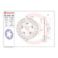 Brembo Prime Serie Oro Rear Brake Disc 68B40768