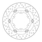 Brembo Prime Serie Oro Rear Brake Disc 78B40833