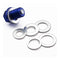 DRC ALUMINUM GASKET WASHER M8 16X8 T=1.0 5PCS