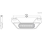 Denali B6 License Plate LED Aux Brake Light