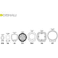 Denali D3 LED Driving Light - DataDim™ Technology - Single