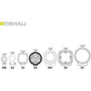 Denali D3 LED Driving Light Kit - DataDim™ Technology - Pair
