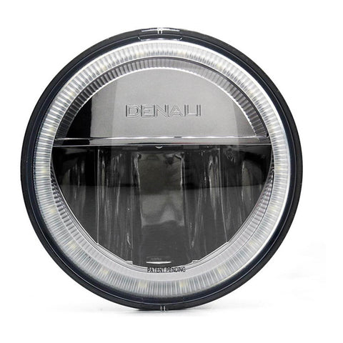 Denali M4 LED Passing Lamp Modules (PR) 4.5 Round - Black Chrome