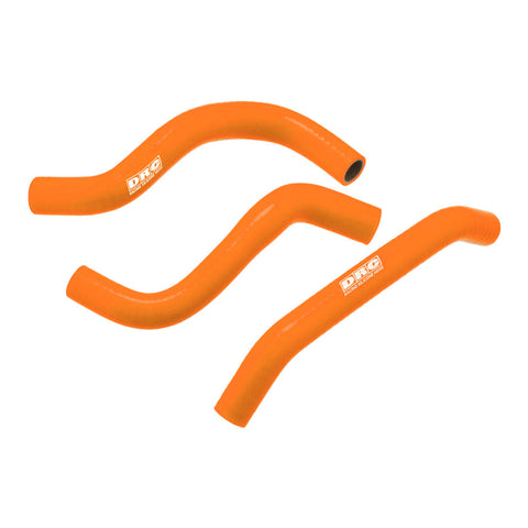 DRC Radiator Hose Kit KTM 250SX-F/XC-F, 350SX-F '23- Orange
