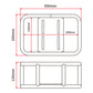 DRC Carrier Box Aluminium 300.200.126